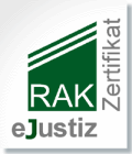 Logo RAK Stuttgart e-Justiz